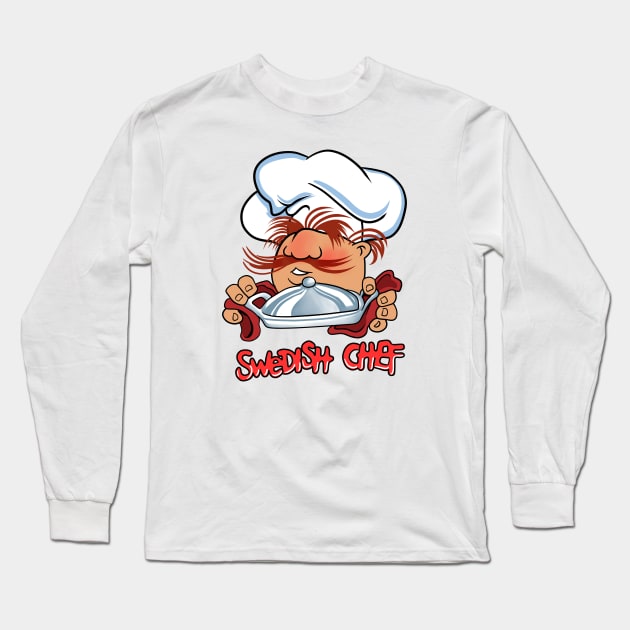 Swedish Chef Long Sleeve T-Shirt by OniSide